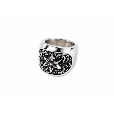 크롬하츠 남/녀 실버 반지 - Chrome Hearts Unisex Silver Ring - acc005x