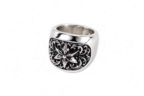 크롬하츠 남/녀 실버 반지 - Chrome Hearts Unisex Silver Ring - acc005x