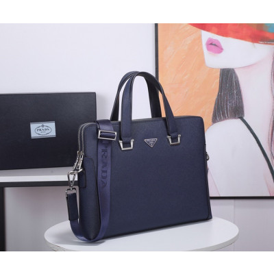 Prada Saffiano Mens Business Bag ,38CM - 프라다 사피아노 남성용 서류가방 - prc0020b