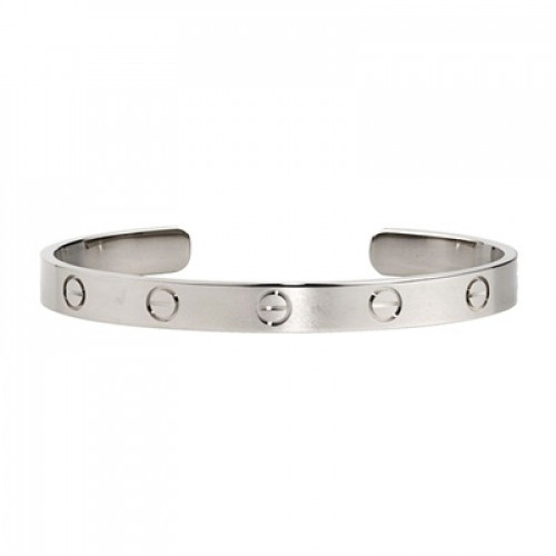 [까르띠에] 러브 브레이슬릿 화이트 골드 B6032517 커플팔찌 - ca0008z Cartier Love Bracelet White Gold