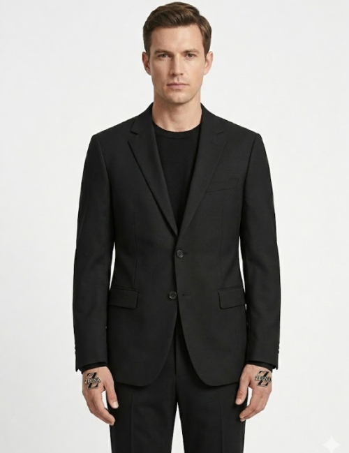 에르메네질도 제냐 남성 블랙 슈트셋트 - Ermenegildo Zegna Mens Black Coats - zeg853x