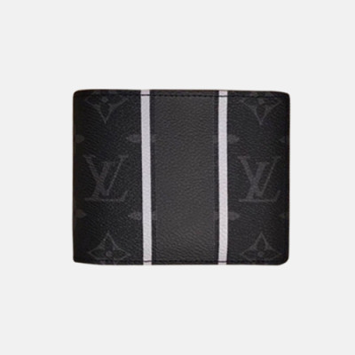 Louis Vuitton 2018 Mens Pocket Organiz Wallet M64439 - 루이비통 포켓오거나이저 모노그램 이클립스 플레쉬 LOU0541  11.5CM