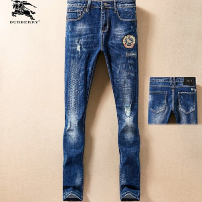 Burberry 2018 Mens Denim Pants - 버버리 남성 신상 데님 팬츠 Bur0331x.Size(29 - 38)블루