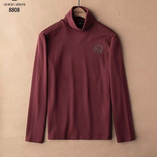 Armani 2018 Mens Cotton Turtle-neck Tshirt - 알마니 남성 터틀넥 맨투맨 Arm0111x.Size(M - 3XL)3컬러(블랙/그레이/버건디)