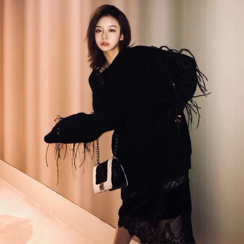 Valentino Womens Crew-neck Sweater - 발렌티노 여성 크루넥 스웨터 - val128x