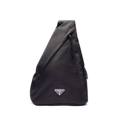 Prada Hip Sack ,28CM - 프라다 남성용 힙색 PRAB0021,28cm,블랙