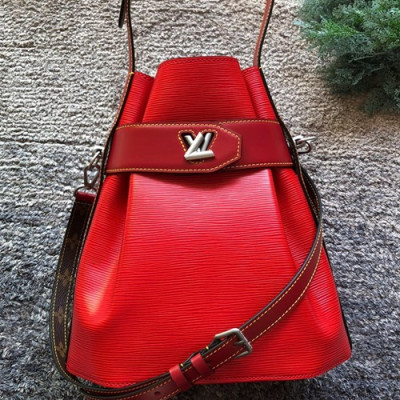 Louis Viutton 2019 Twist Bucket Tote Shouder Bag ,29.5cm - 루이비통 2019 트위스트 버킷 토트 숄더백 M52804,LOUB0472 ,29.5cm,레드