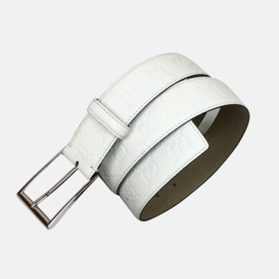 Gucci 2019 Mens Business Leather Belt - 구찌 신상 남성 비지니스 레더 벨트 Guc0689x.Size(4.0cm).3컬러(블랙/화이트/브라운)