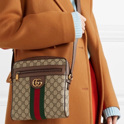Gucci GG Ophidia Supreme Women Messenger Shoulder Bag,24CM - 구찌 GG 오피디아 수프림 여성용 메신저 숄더백 547926,GUB0310,24CM,브라운