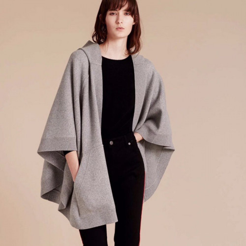 Burberry Ladies Wool Cape - 버버리 여성 울 망토 - bur430x