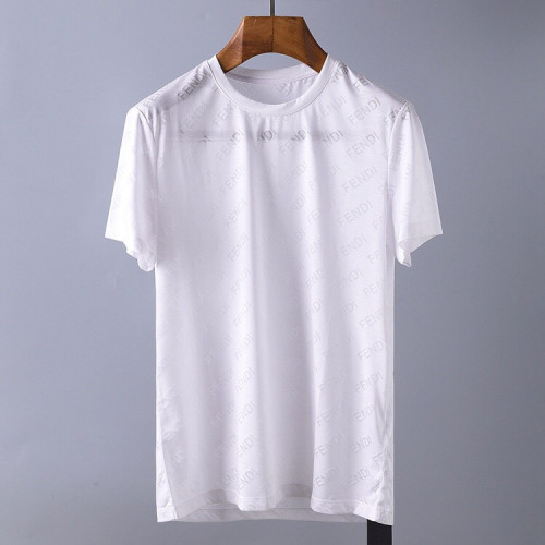 Fendi 2019 Mens Initial Logo Short Sleeved T-shirt - 펜디 남성 이니셜 로고 반팔티 Fen0163x.Size(m - 3xl).3컬러(블랙/화이트/레드)