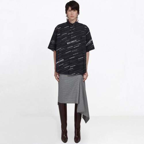 Balenciaga Mens Short Sleeved Tshirt - 발렌시아가 남성 반팔 티셔츠 - bal172x
