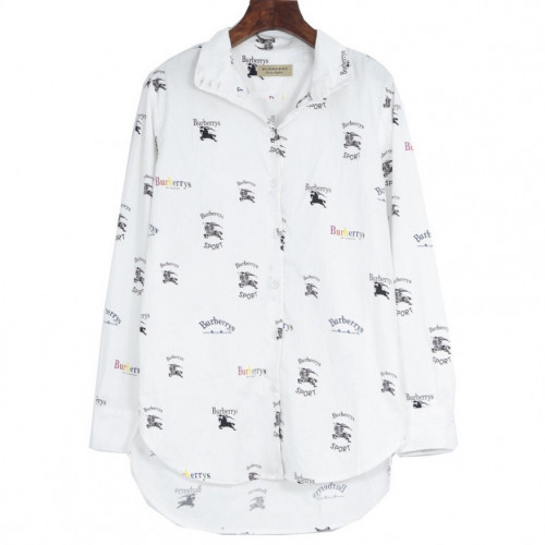 Burberry 2019 Mens Signature Logo Cotton Tshirt - 버버리 남성 시그니처 로고 코튼 셔츠 Bur0693x.Size(xs - l).화이트