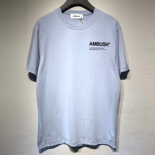 Ambush 2019  Mens Logo Cotton Short Sleeved Tshirt - 앰부시 남성 로고 코튼 반팔티 Amb003x.Size(s - xl).스카이블루
