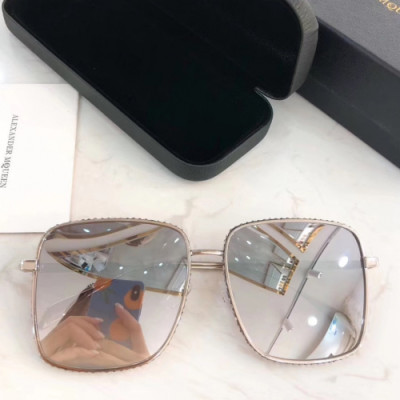 Alexander Mcqueen 2019 Mens Classic Metal Frame Sunglasses - 알렉산더 맥퀸 남성 클래식 메탈 프레임 선글라스 Qeen0057x.Size(58-18-145).5컬러
