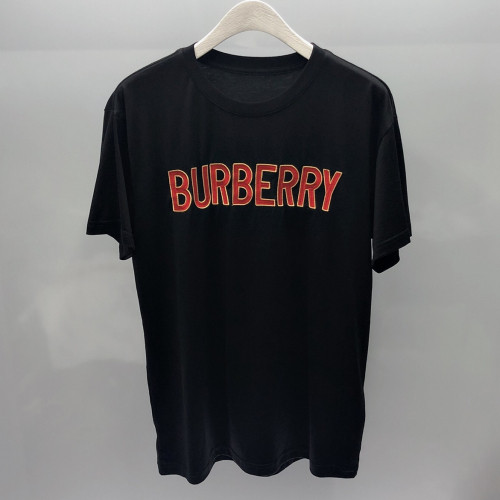 Burberry 2019 Mm/Wm Classic Logo Cotton Short Sleeved Tshirt - 버버리 남자 클래식 로고 코튼 반팔티 Bur0785x.Size(s - xl).블랙