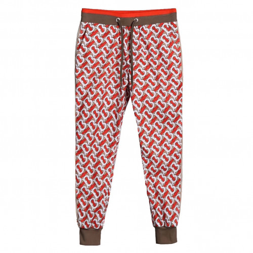 Burberry 2019 Mens Logo Printing Training Pants - 버버리 남성 로고 프린팅 트레이닝 팬츠 Bur0787x.Size(m - 3xl).오렌지