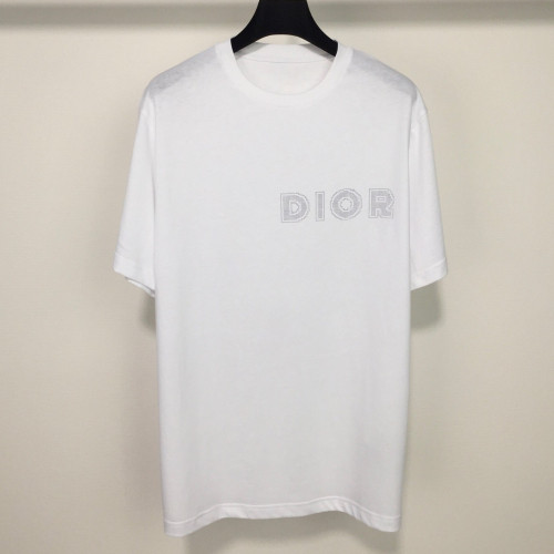 Dior 2019 Mm/WmLogo Cotton Short Sleeved  Oversize Tshirt - 디올 남자 로고 코튼 오버사이즈 반팔티 Dio0310x.Size(s - xl).화이트