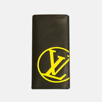 Louis Vuitton 2019 Epi Brazza Wallet M63511 - 루이비통 2019 에삐 브라짜 남여공용 장지갑 LOUW0155.Size(19cm).블랙