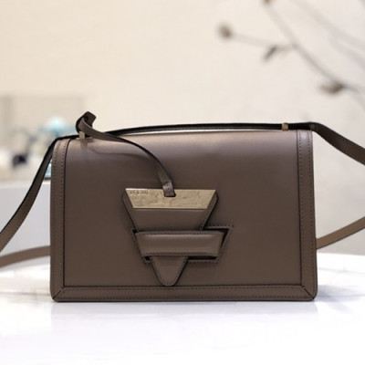 Loewe 2019 Barcelona Large Shoulder Bag, 24CM - 로에베 2019 바르셀로나 라지 숄더백 ,10158-LOEB0033, 24CM, 카키