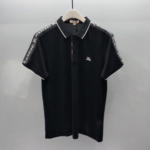 Burberry 2019 Mens Logo Cotton Short Sleeved Polo Tee - 버버리 남성 로고 코튼 폴로 반팔티 BurPT0087.Size(M- 3XL).컬러(블랙)