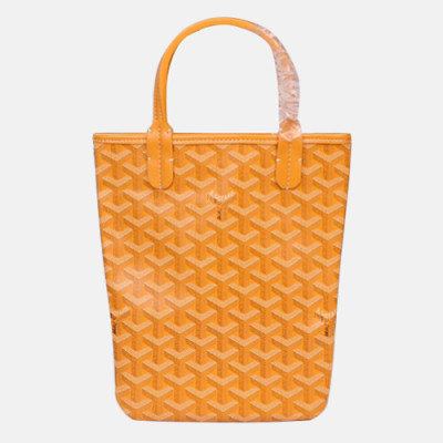 Goyard 2019 PVC Mini Tote Shopper Bag,23.5cm - 고야드 2019 PVC 미니 토트 쇼퍼백,GYB0137,23.5cm,옐로우