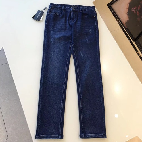 Armani 2019 Mens Graffity Denim Pants - 알마니 2019 남성 그래피티 데님 팬츠 ARMPT0040.Size(29-42).블루
