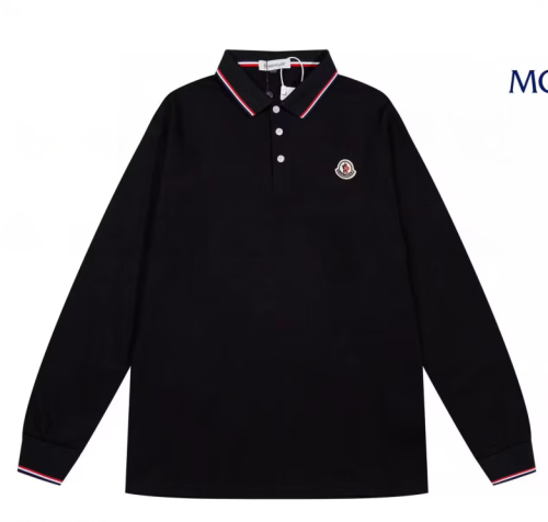 Mocler 2023 Mens Logo Silket Tshirt- 몽클레어 남성 로고 실켓 티셔츠 MONTS0065.Size(M- 3XL).컬러(블랙)