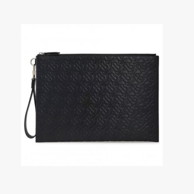 Burberry Leather Clutch Bag , 30cm - 버버리 남여공용 레더 클러치백 ,BURB0403,30cm