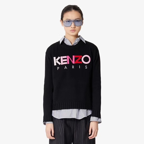 Kenzo Womens Tiger Sweatshirts - 겐조 여성 울프 후드티 - ken22x