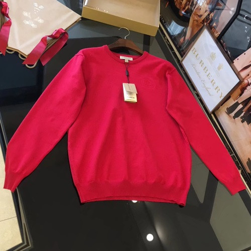 Burberry 2019 Mens Retro Logo Sweater - 버버리 2019 남성 레트로 로고 니트  BURST0288.Size(M - 3XL),레드