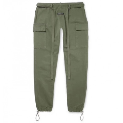 Fear of god 2019 Mens Logo Modern Casual Pants - 피어오브갓 2019 남성 로고 모던 캐쥬얼 팬츠 Fea0011x.Size(xs - l).2컬러(블랙/그린)