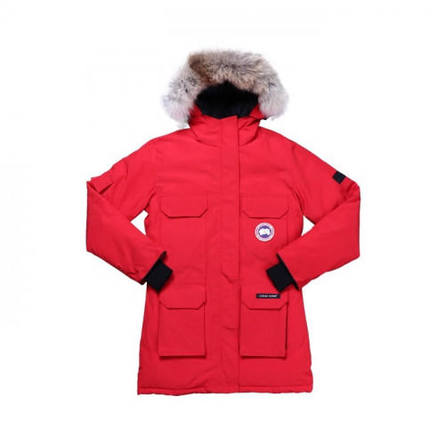 [커스텀급]Canada Goose 2019 Womens 09 Expedition Logo Down Padding - 캐나다구스 2019 여성 로고 다운패딩 Can0104x.Size(xs - 2xl).레드
