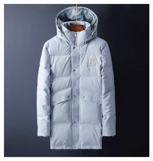 Burberry 2019 Mens Logo Long Down Padding - 버버리 2019 남성 로고 롱다운 패딩 Bur0867x.Size(m - 2xl).청색