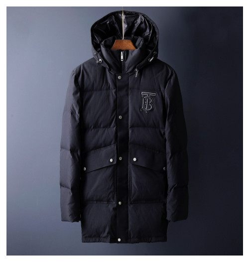 Burberry 2019 Mens Logo Long Down Padding - 버버리 2019 남성 로고 롱다운 패딩 Bur0868x.Size(m - 2xl).블랙