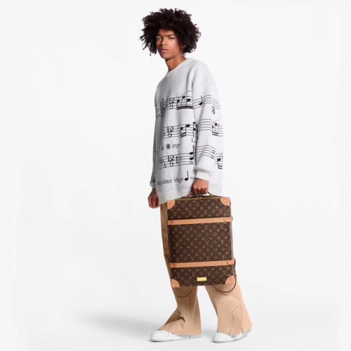 [매장판]Louis vuitton 2019 Mens Logo Crew - neck Oversize Sweater - 루이비통 2019 남성 로고 크루넥 오버사이즈 스웨터 Lou01214x.Size (s - 2xl).2컬러(블랙/화이트)
