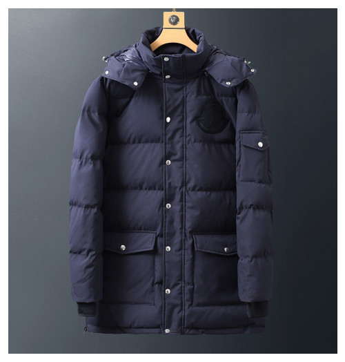 Moncler 2019 Mens Patch Logo Modern Down Padding - 몽클레어 2019 남성 패치 로고 모던 다운 패딩 Moc0595x.Size(m - 3xl).네이비