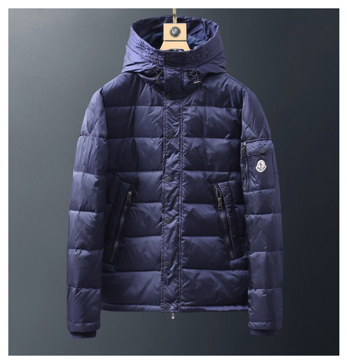 Moncler 2019 Mens Patch Logo Modern Down Padding - 몽클레어 2019 남성 패치 로고 모던 다운 패딩 Moc0632x.Size(m - 3xl).블루