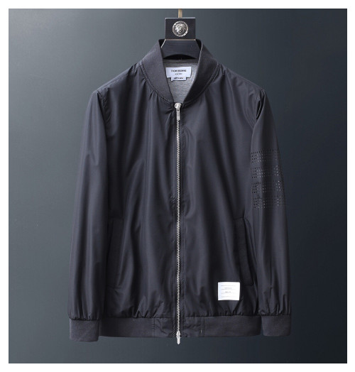 Thom Browne 2019 Mens Casual Windproof Jacket - 톰브라운 2019 남성 캐쥬얼 방풍자켓 Thom0179x.Size(m - 3xl).블랙