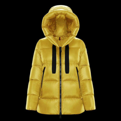 Moncler 2019 Womens Patch Logo Modern Down Padding - 몽클레어 2019 여성 패치 로고 모던 다운 패딩 Moc0642x.Size(s - xl).옐로우