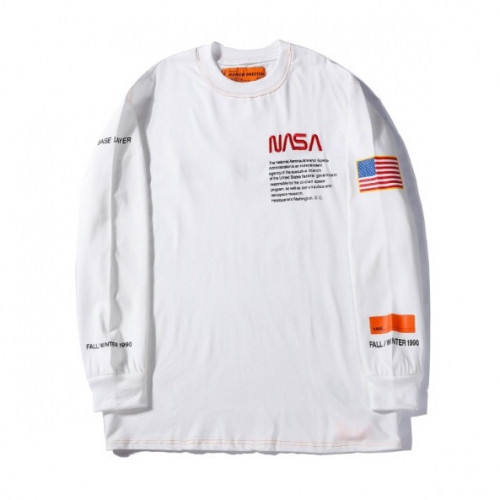 Heron Preston Mens Printing Oversize Tshirts - 헤론프레스턴 2019 남성 프린팅 오버사이즈 긴팔티 - her09x