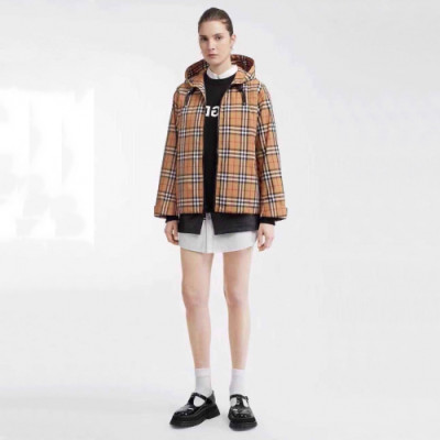 Burberry 2019 Womens Vintage Zip-up Jacket - 버버리 2019 여자 빈티지 로고 집업 자켓 Bur0947x.Size(s - 2xl).카멜