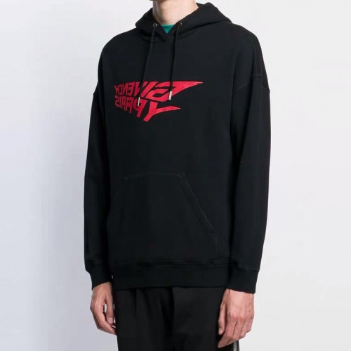 Givenchy 2019 Mm/Wm Logo Wolf Cotton HoodT - 지방시 2019 남자 로고 울프 코튼 후드티 Giv0206x.Size(xs - xl).블랙