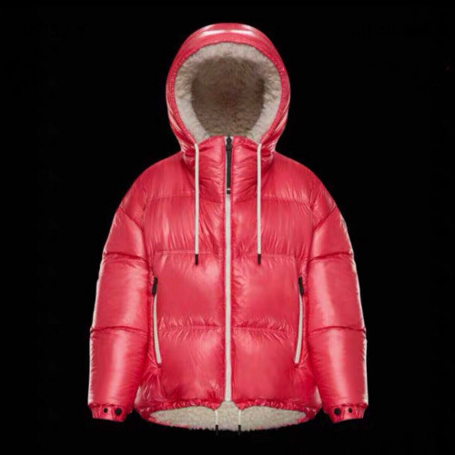Moncler 2019 Womens Patch Logo Modern Down Padding - 몽클레어 2019 여성 패치 로고 모던 양면 다운패딩 Moc0676x.Size(s - xl).핑크