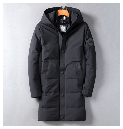Armani 2019 Mens Logo Long Down Padding - 알마니 2019 남성 로고 롱다운 패딩 Arm0239x.Size(m - 3xl).블랙