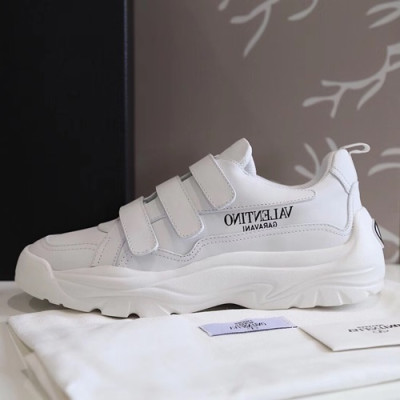 Valentino 2019 Mm / Wm Leather Running Shoes - 발렌티노 2019 남여공용 레더 런닝슈즈,VTS0103,Size(225 - 270).화이트