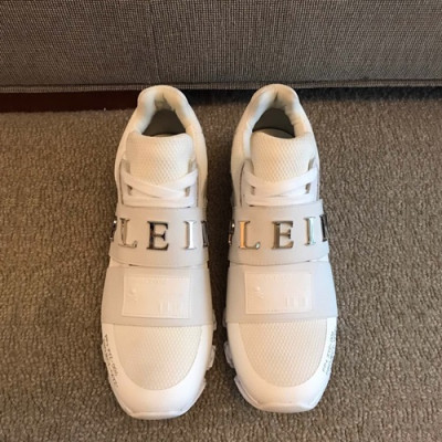 Philipp plein 2019 Mens Sneakers  - 필립플레인 2019 남성용 스니커즈 PPS0074,Size(245 - 265).화이트