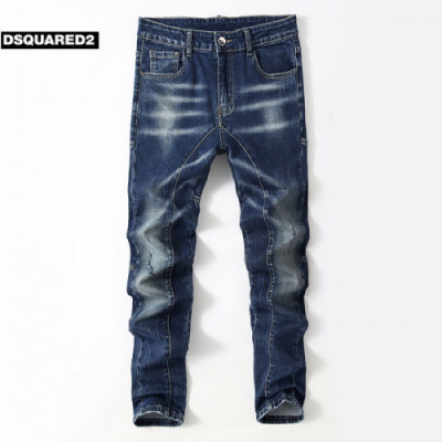 Dsquared2 2019 Mens Slim Fit Denim Pants - 디스퀘어드2 남성 슬림핏 데님 팬츠 Dsq0023x.Size(28 - 38).블루