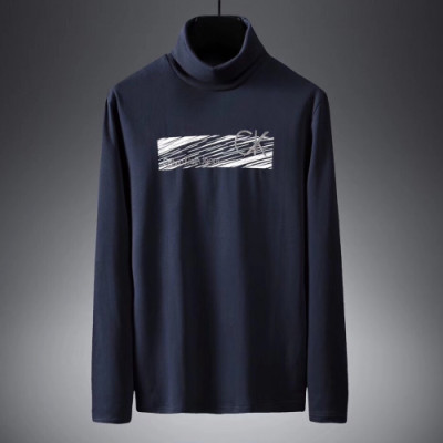 Calvin klein 2019 Mens Cotton Crest Tshirt - 캘빈클라인 2019 남성 크레스트 맨투맨 Cal005x.Size(m - 3xl).네이비