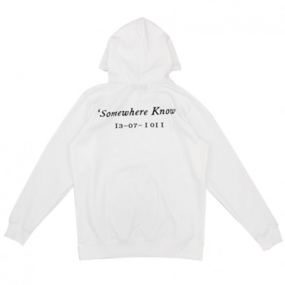 Palm Angels 2019 Mm/Wm Logo Cotton Hood Tee - 팜 엔젤스 2019 남자 로고 코튼 후드티 Pam0025x.Size(m - xl).화이트